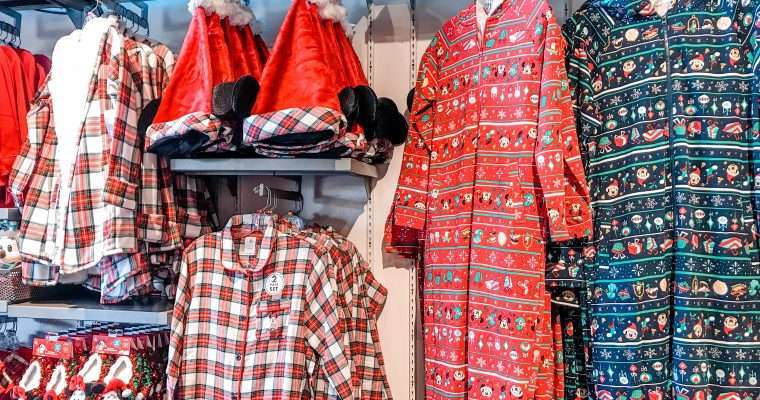 Disney Matching Family Pajamas for Christmas