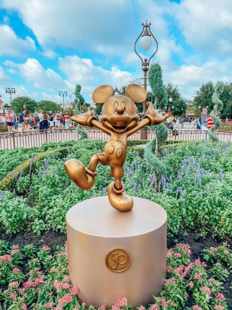 Mickey character Statue Disney World