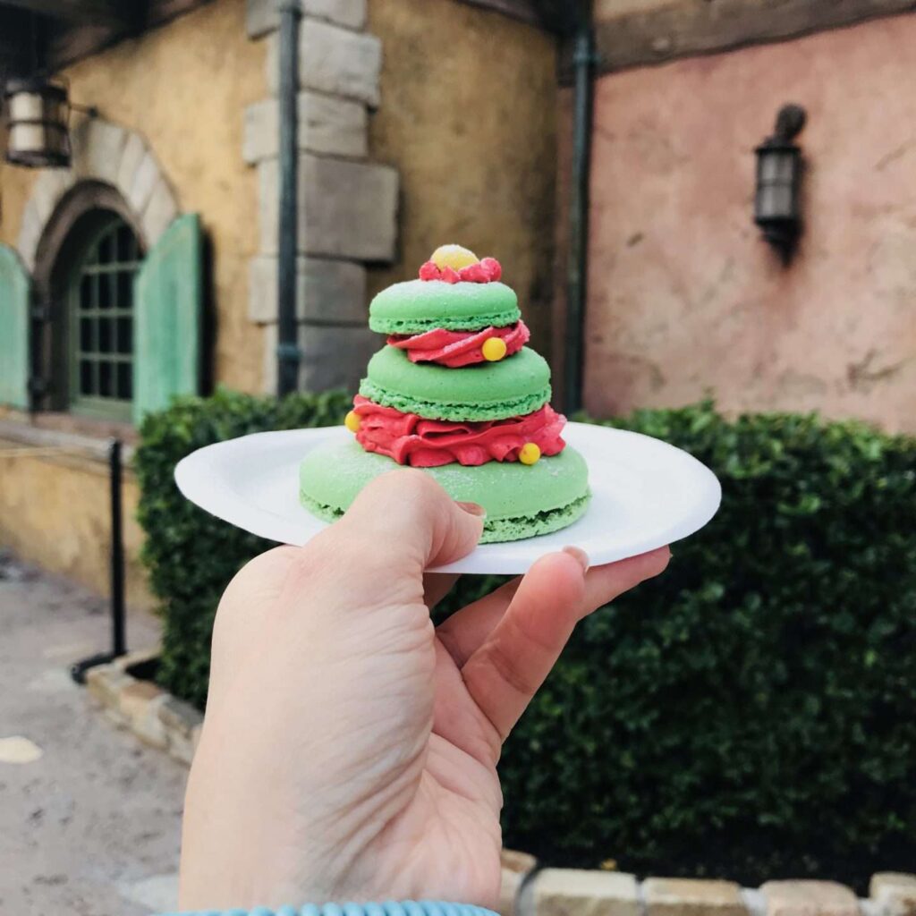 Snacks at Mickey's Christmas Party
