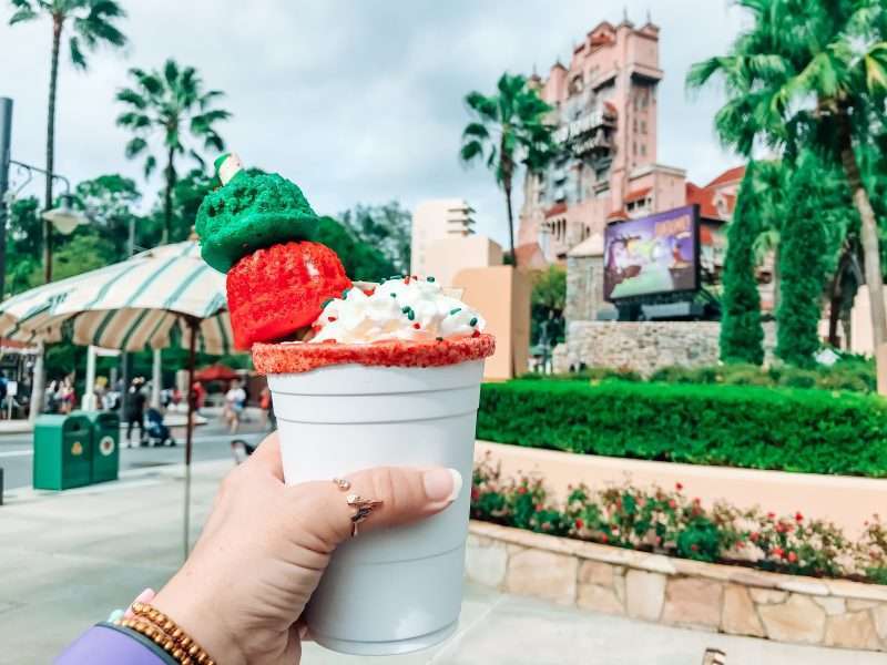 Milkshakes at Hollywood Studios Christmas Snacks