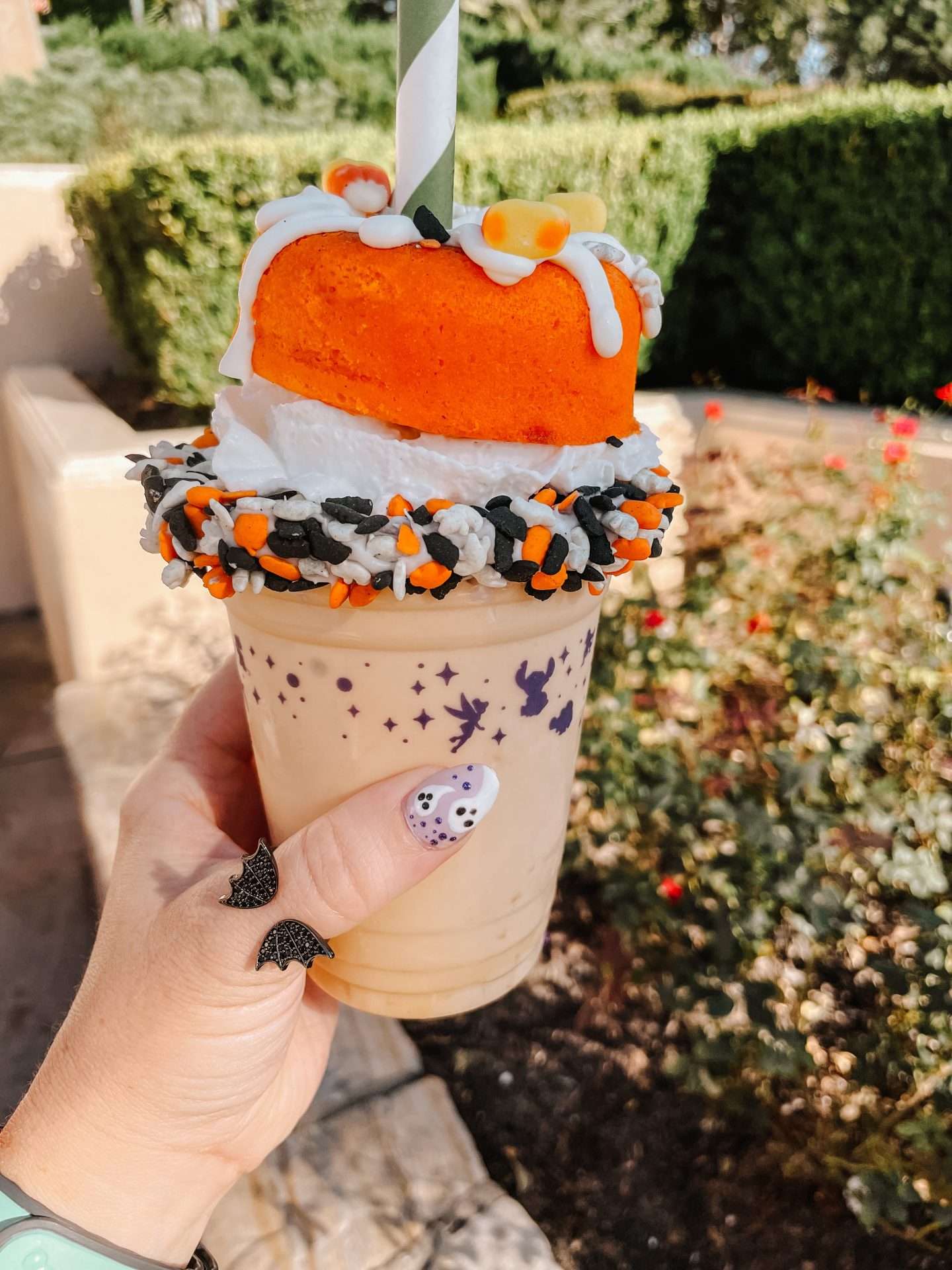Milkshake at Disney World Halloween Snacks