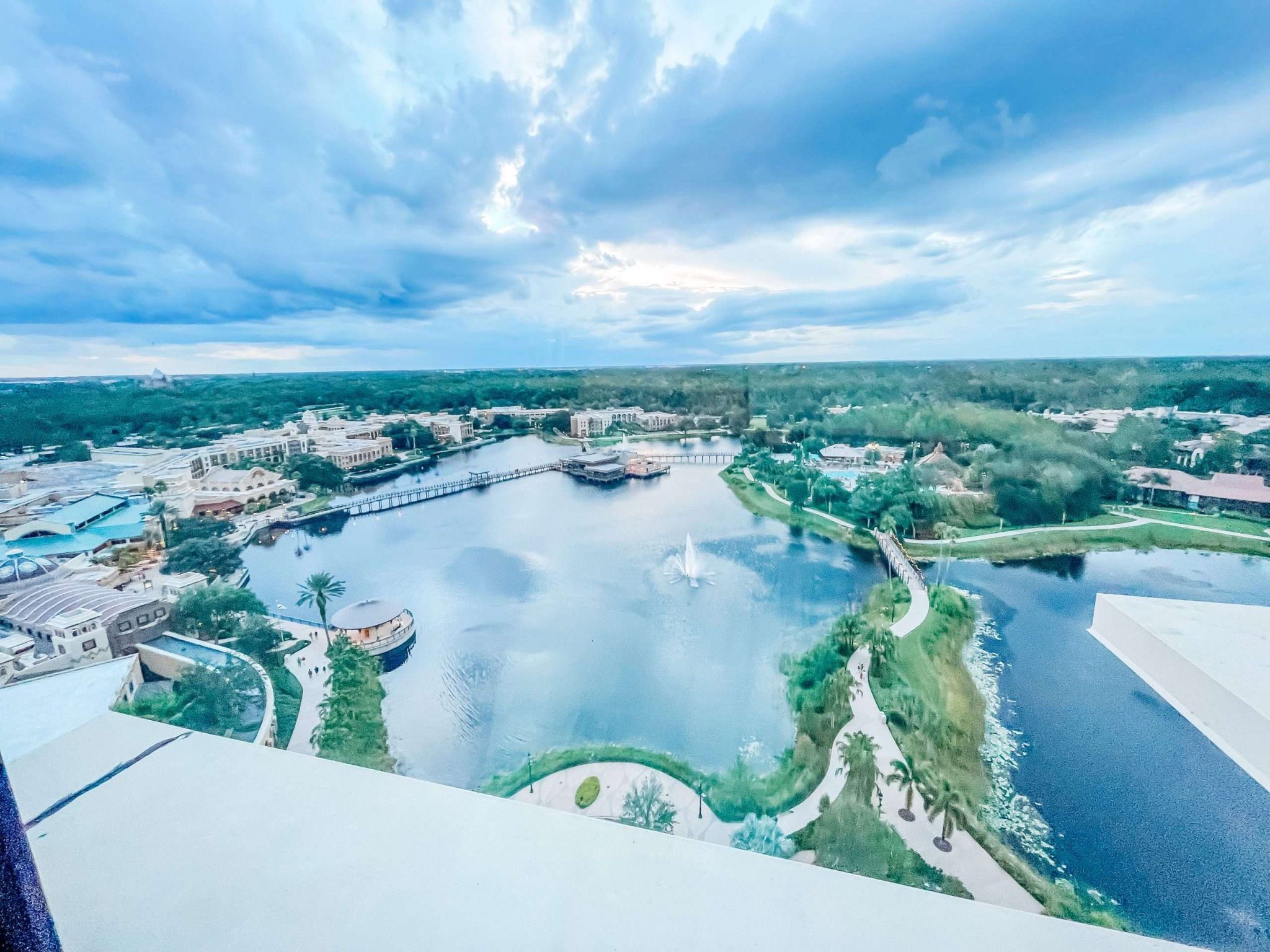 Coronado Springs Resort Lagoon and Views Disney World