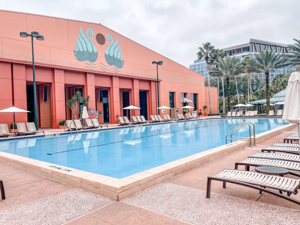 Swan Hotel at Disney World Pools