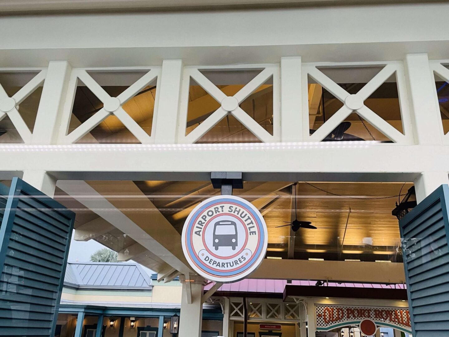 Airport Shuttle at Disney World