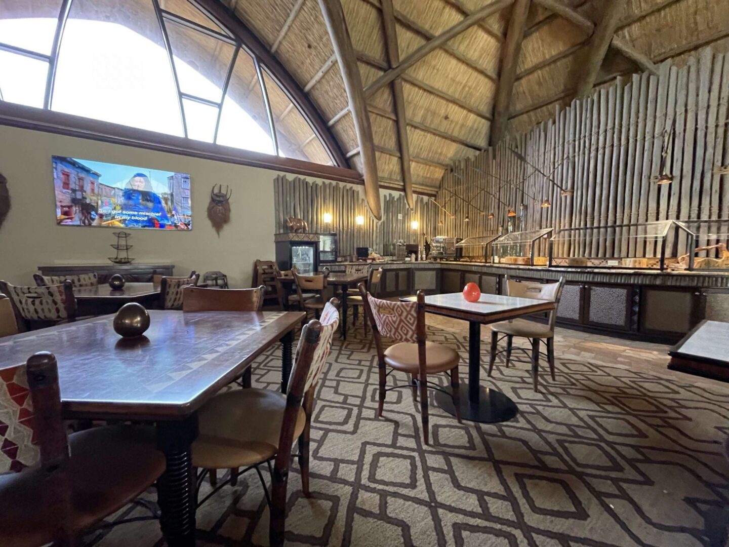 Disney World Club Level Lounge at Animal Kingdom Lodge