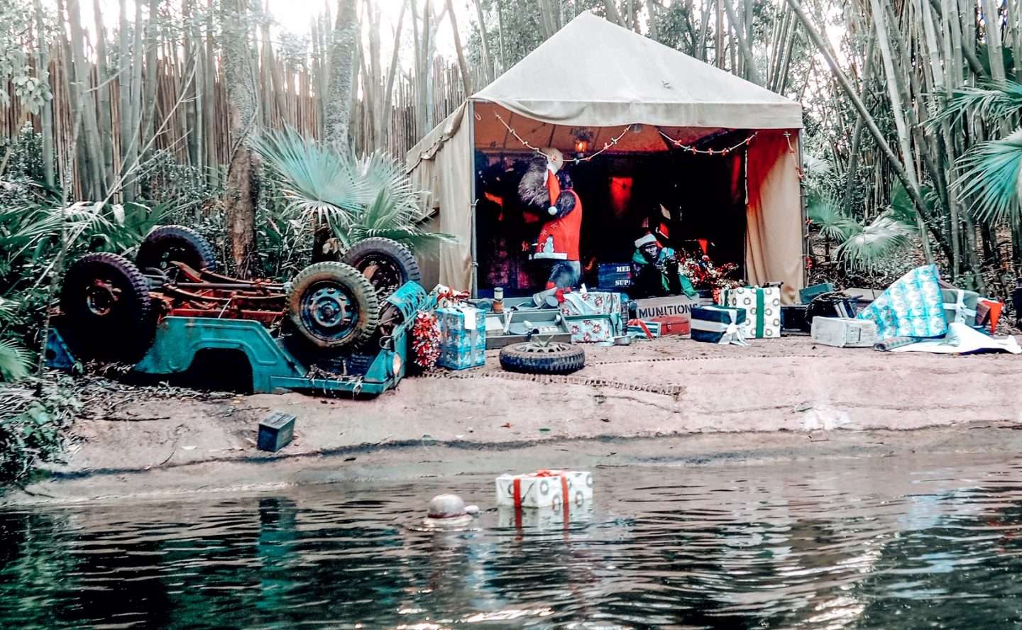Jungle Cruise at Christmas Disney
