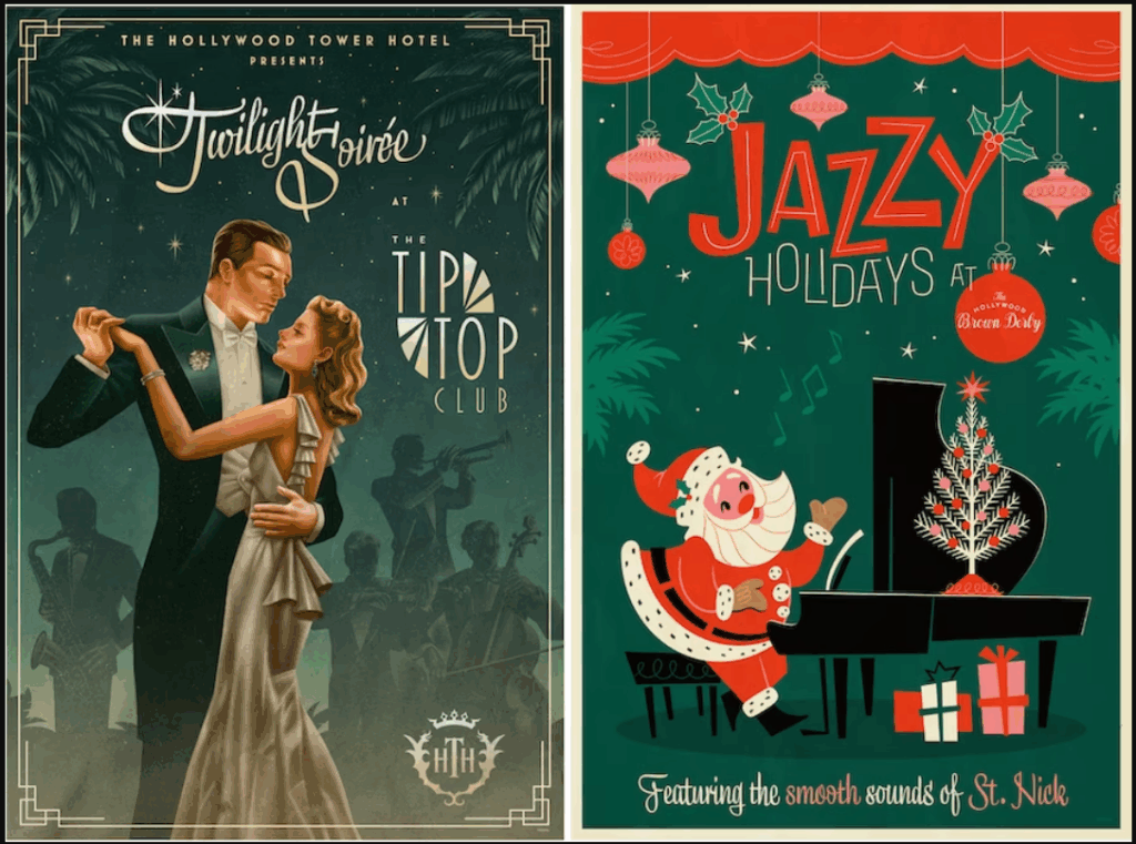 Jazzy Holidays Hollywood Derby Disney Christmas