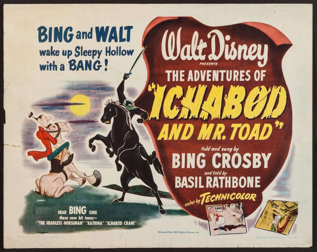 Ichabod and Mr. Toad Disney Halloween Movies
