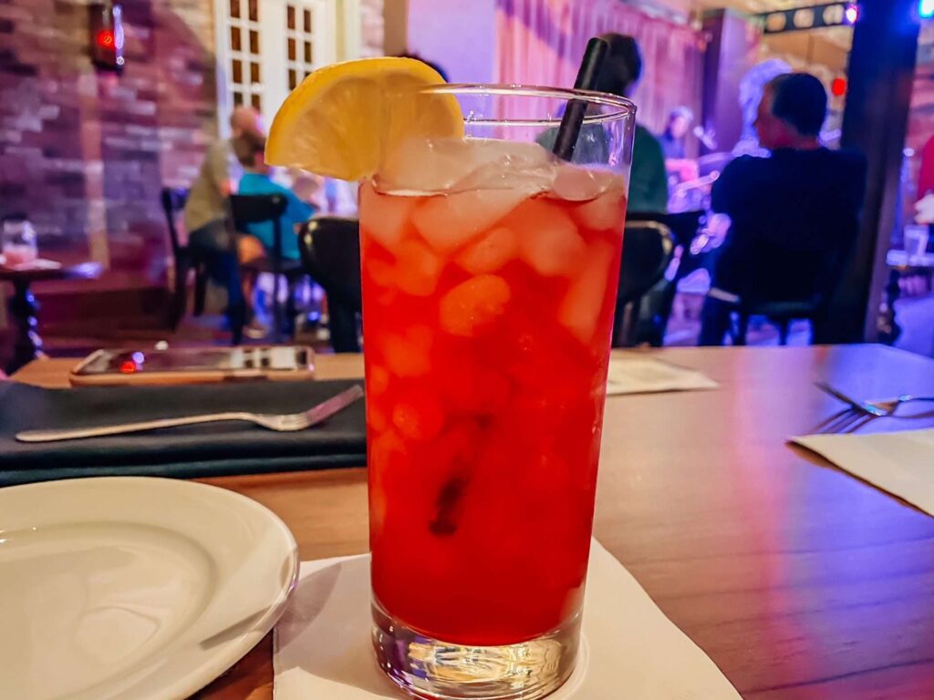 Scat Cats lounge drinks mocktails