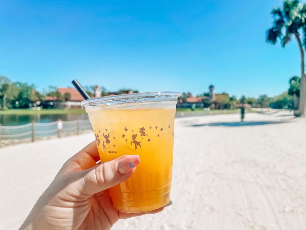 Tropical Paradise at Banana Cabana mocktail