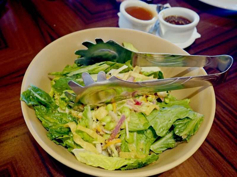 starters at ohana- salad