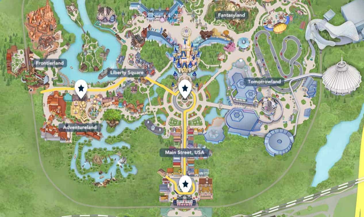 Parade Route at Magic Kingdom where to Sit