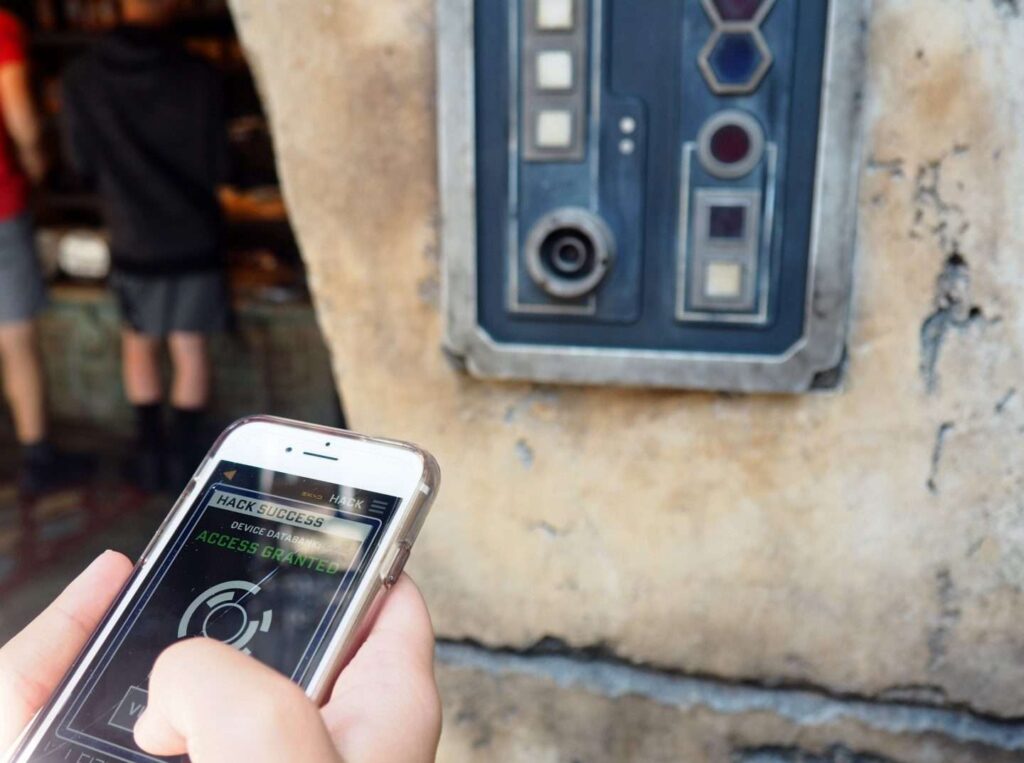 Star Wars Data App Game Galaxy's Edge Hollywood Studios