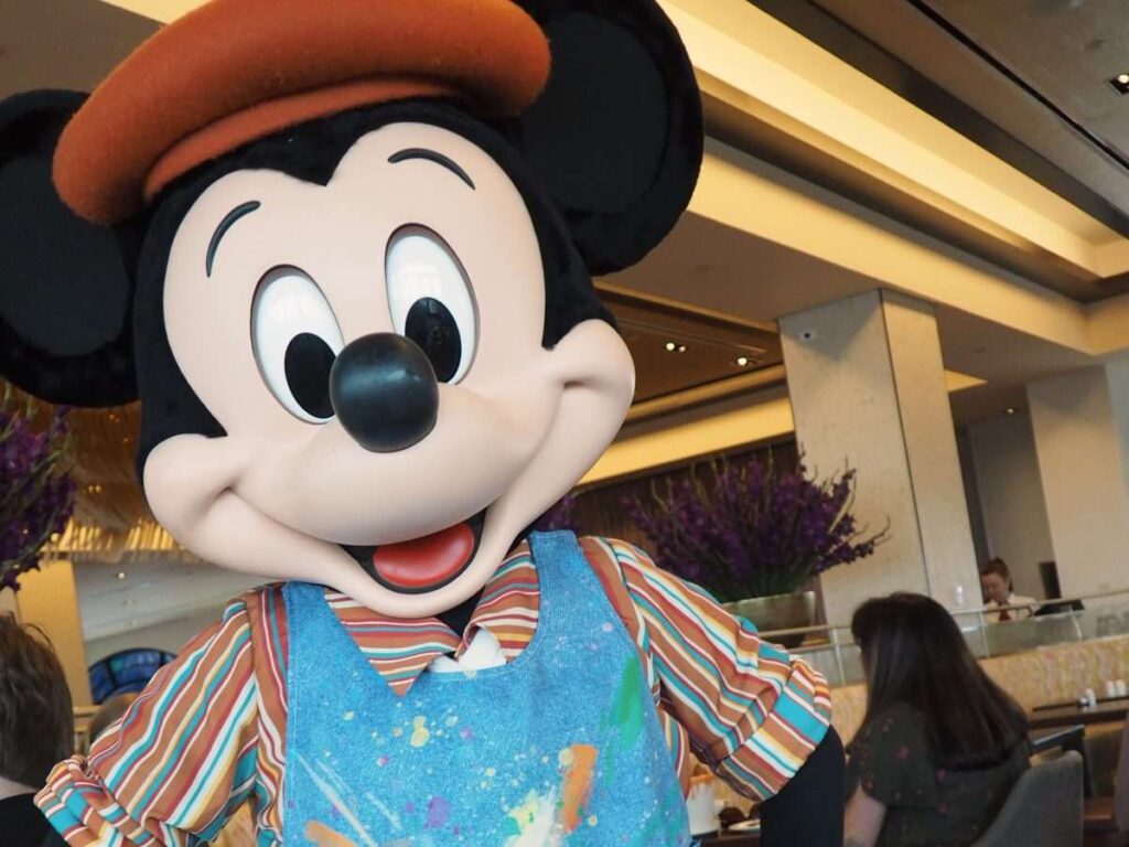 Mickey Mouse at Disney Riviera Resort Character Breakfast