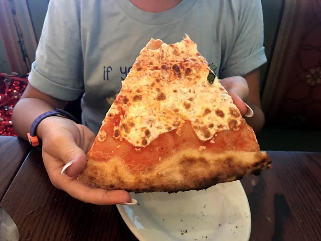 Via Napoli Disney Pizza Menu