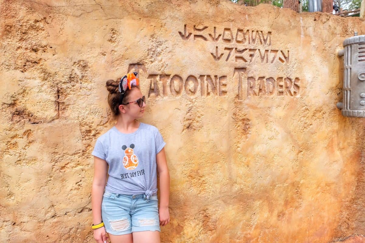 Tatooine Traders Wall Hollywood Studios