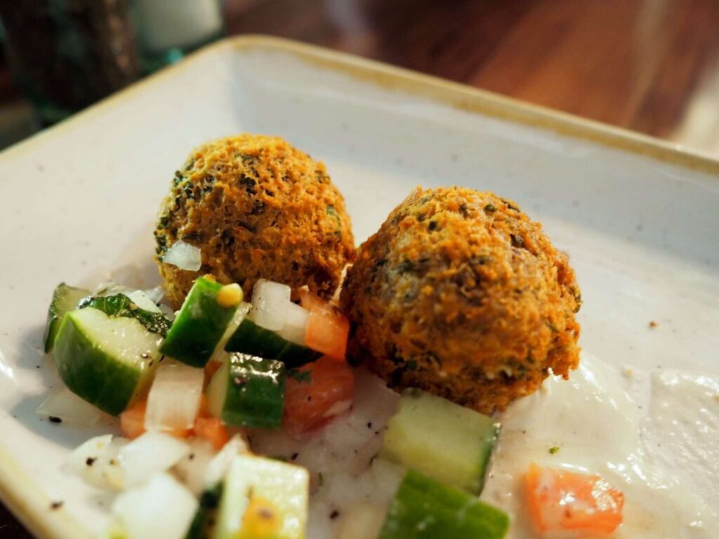 Falafel at Skipper Canteen Disney Restaurant