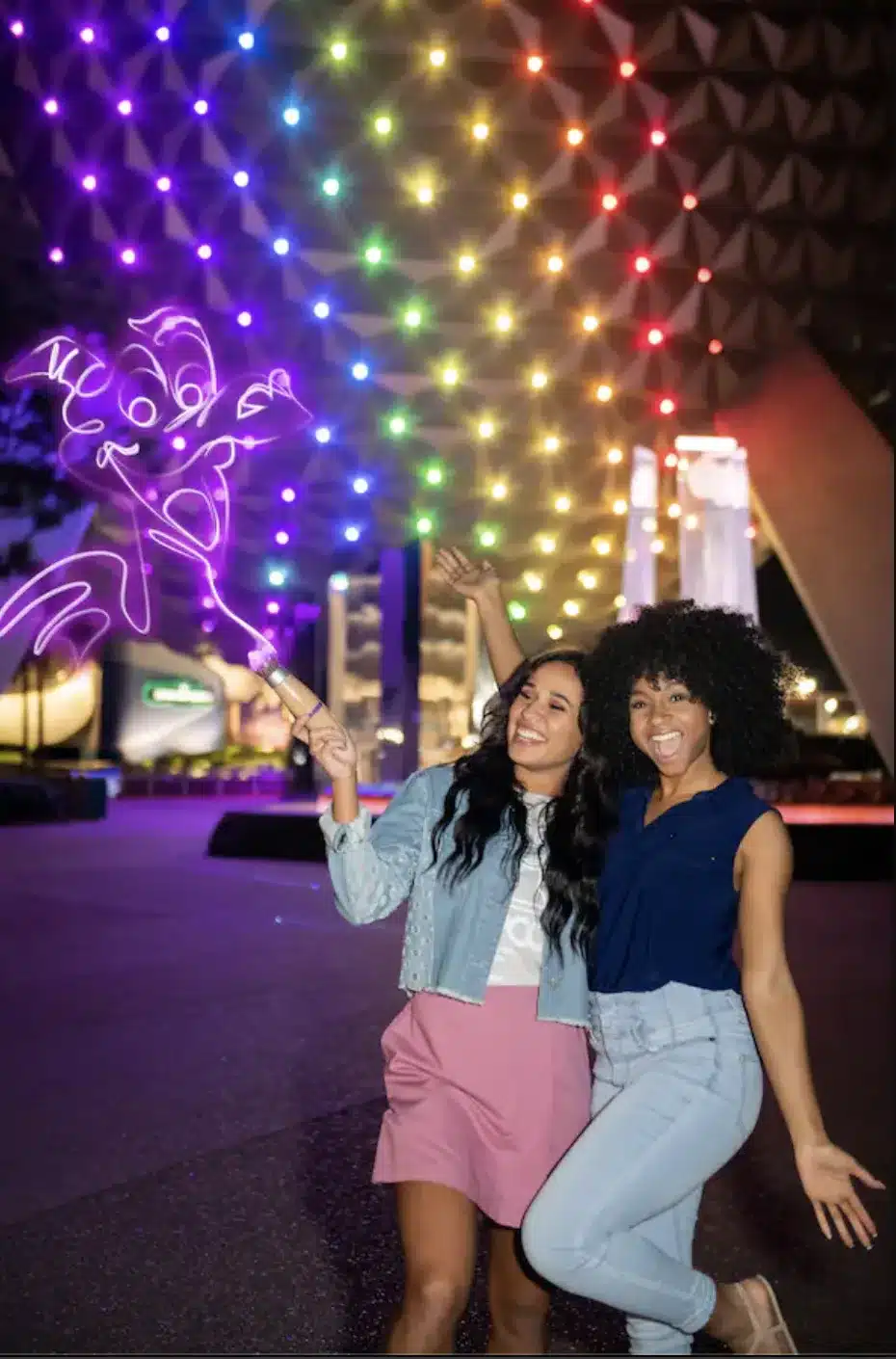 Magic Shots at EPCOT Park Photopass Disney