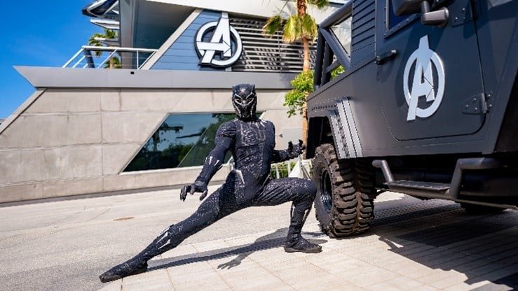Black Panther Meet and Greet Disneyland California Adventure