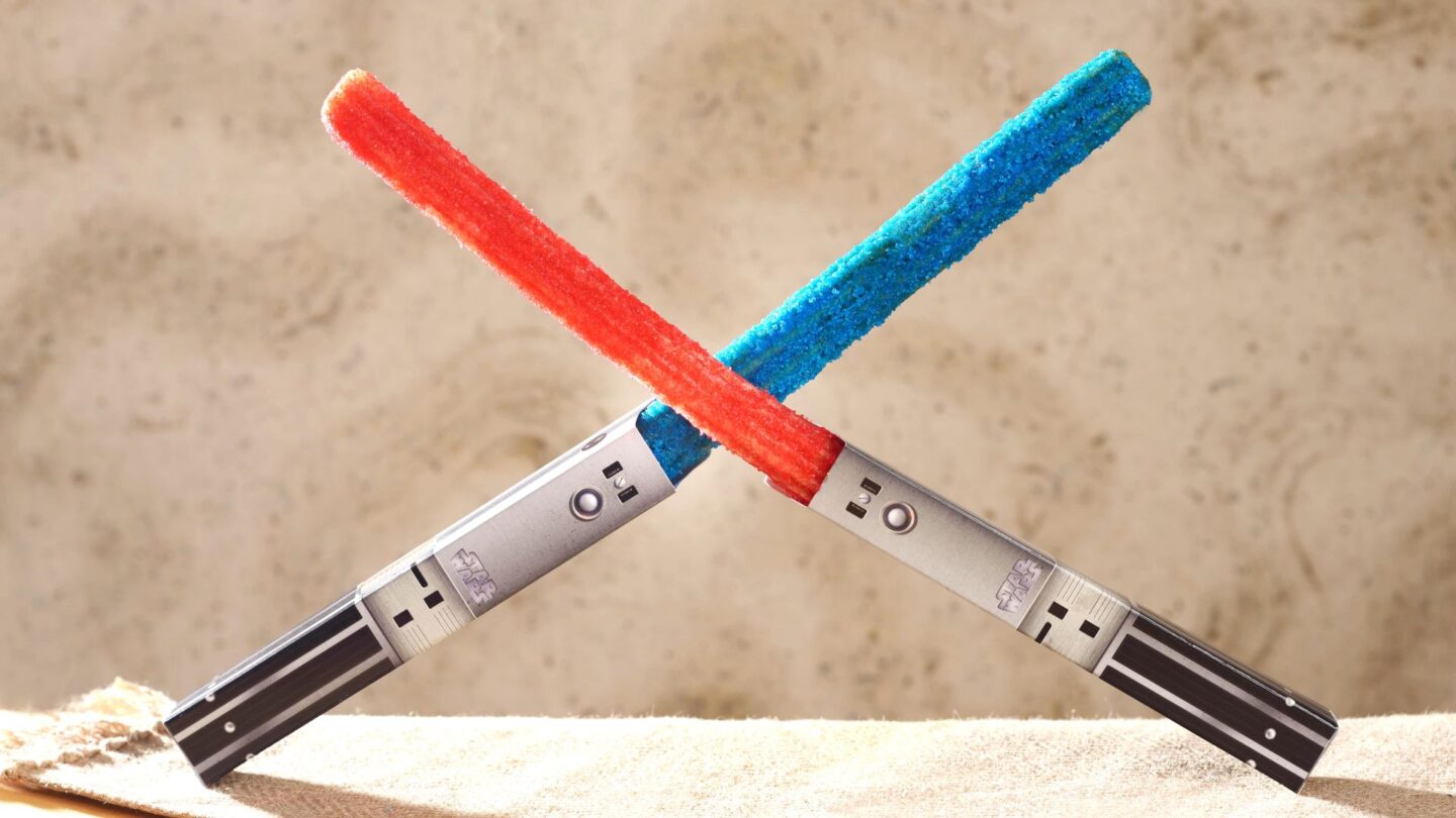 Churro Light Sabers at Disneyland Star Wars Snacks