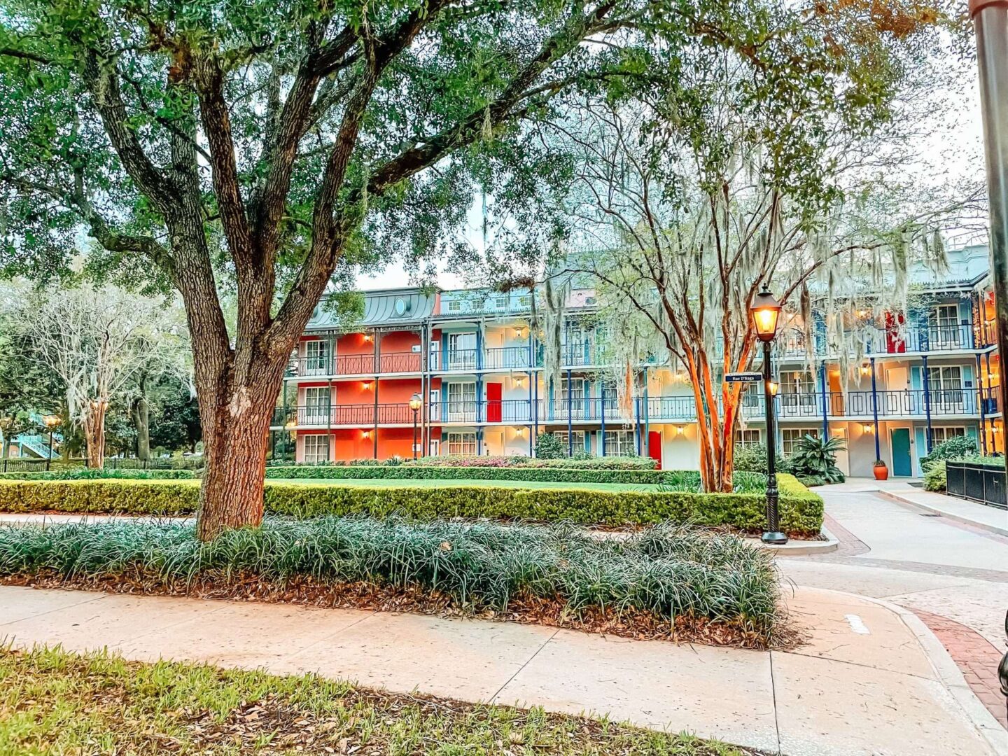 French Quarter Resort Disney Port Orleans Buildings