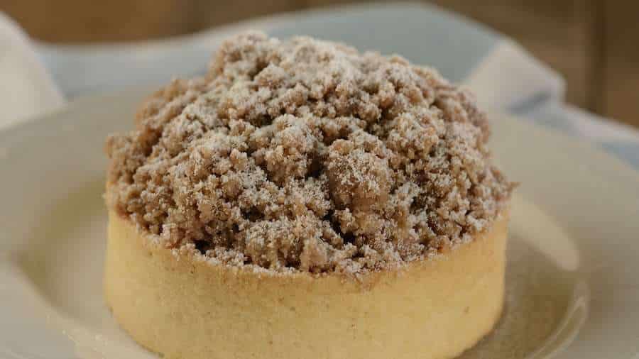 Apple Crumble Tart Disney World Fall Snacks