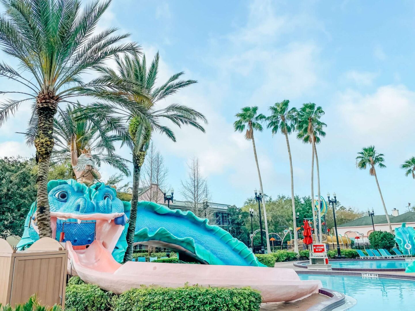 French Quarter Pool Triton Pool Port Orleans Resort
