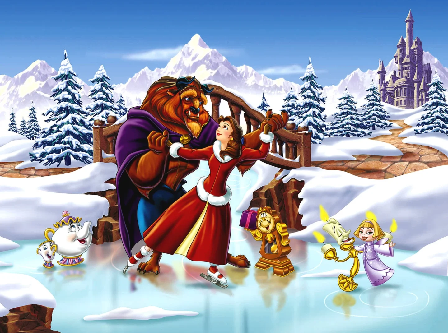 Beauty and the Beast Enchanted Christmas