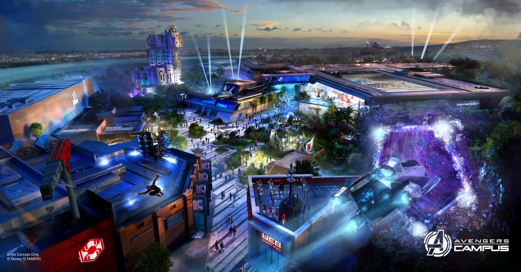 Disneyland Avengers Campus Expansion