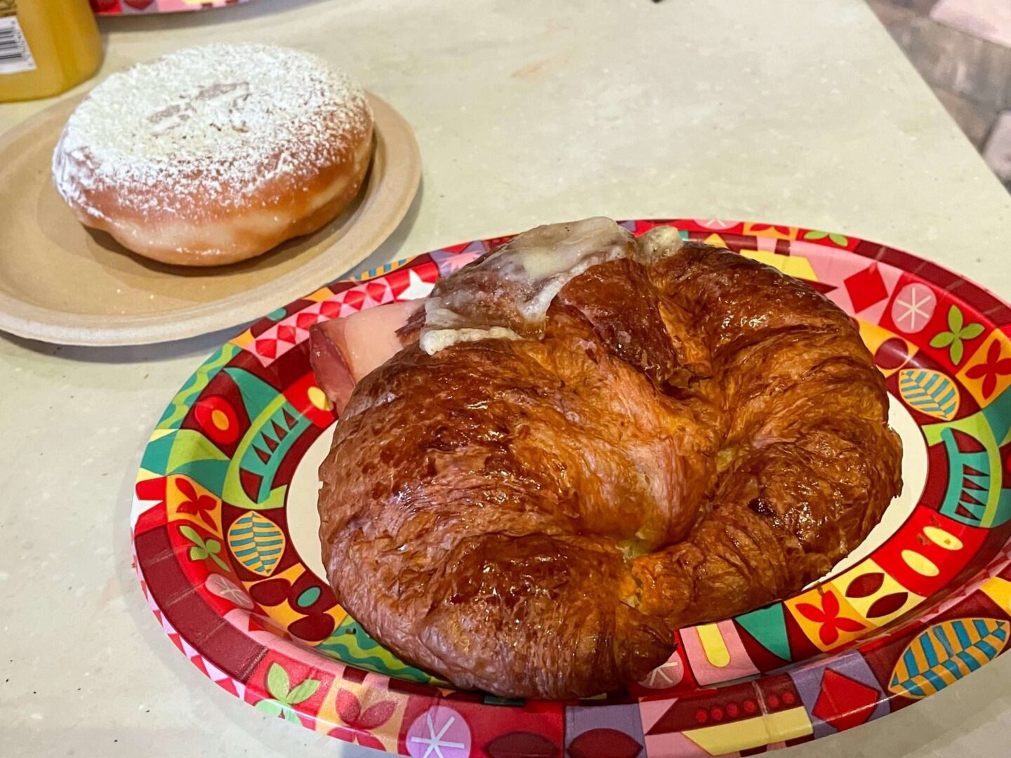 Breakfast at Disney EPCOT Boulangerie Patisserie