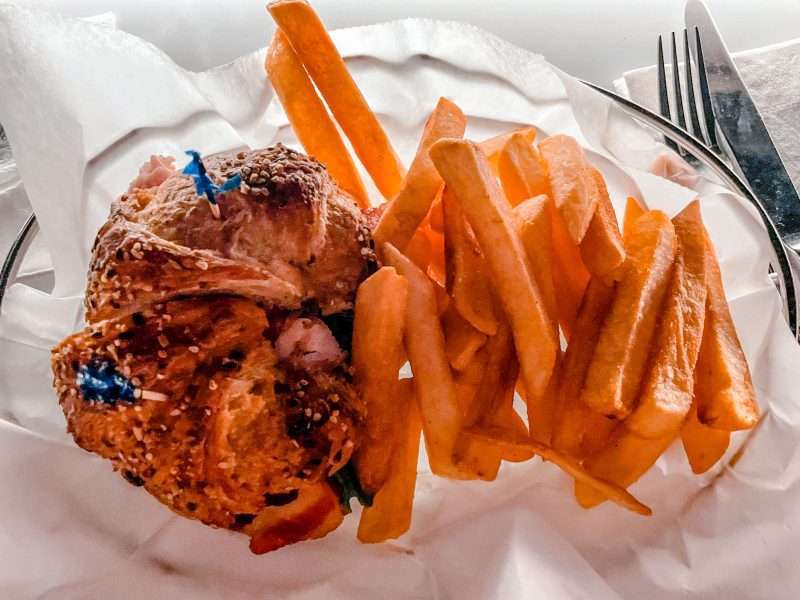 Disney Restaurant Turkey and Fries Sci Fi Dine In