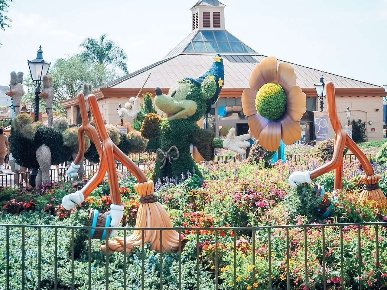 Fantasia Topiary at Flower and Garden Mickey