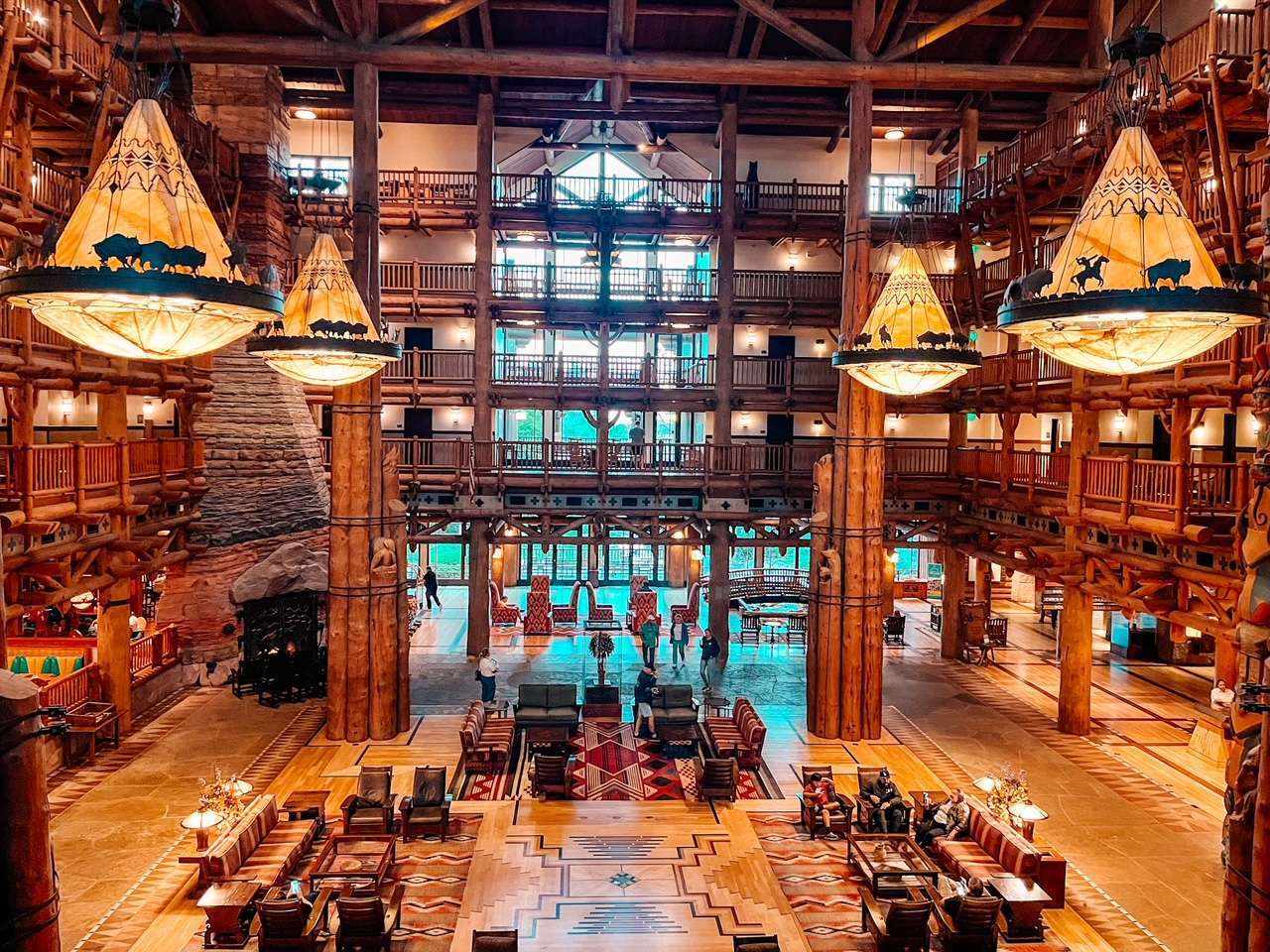 Disney Wilderness Lodge Resort Lobby