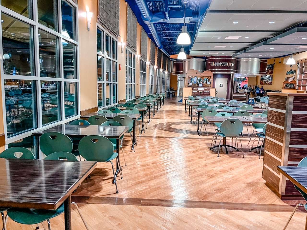 Food court at All Star Music Hotel Disney World