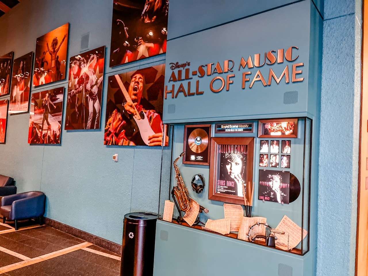 All Star Music Decor and theme hotel at Disney