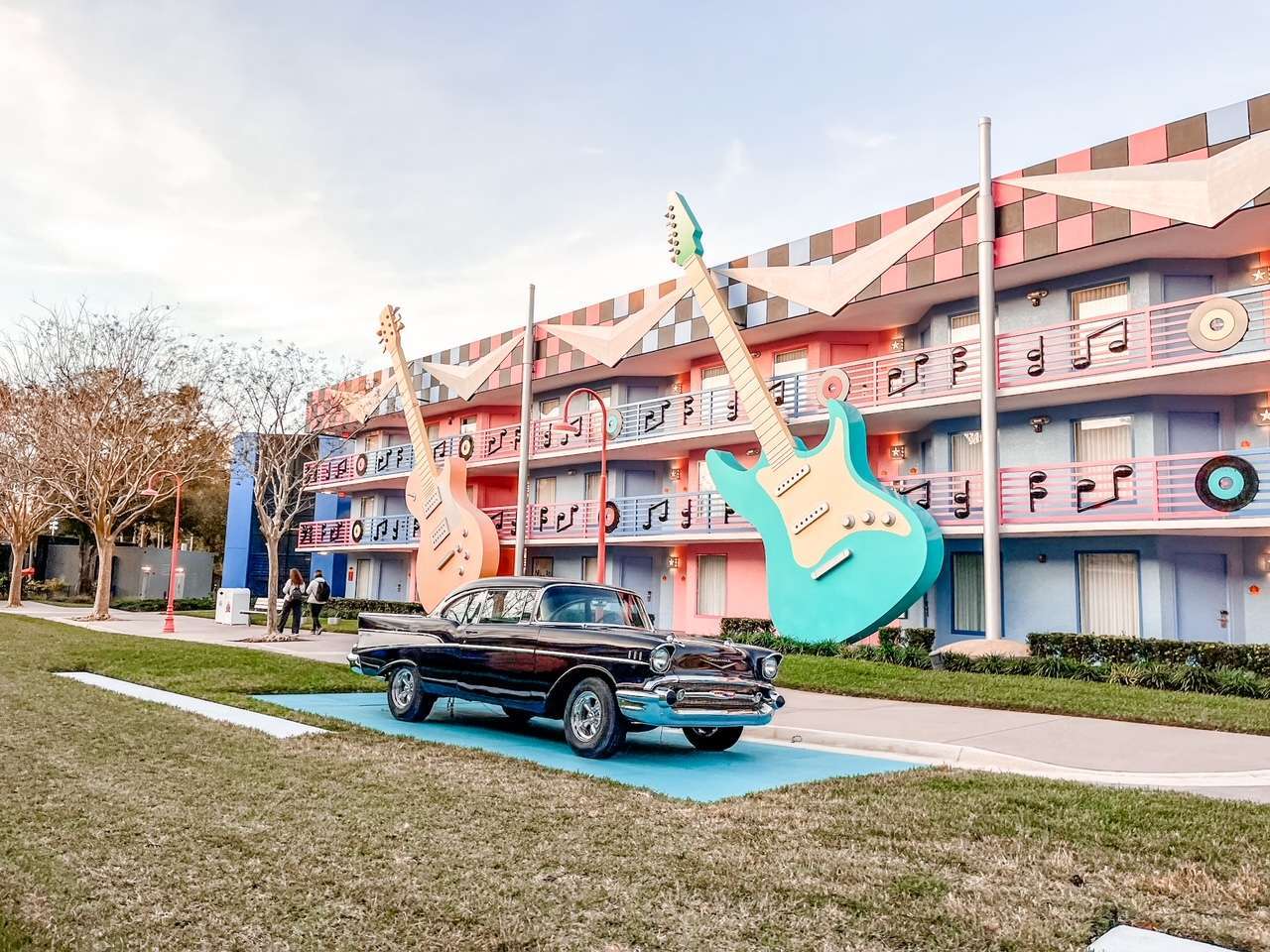 All Star Music Rock and Roll Section with Car and Guitars