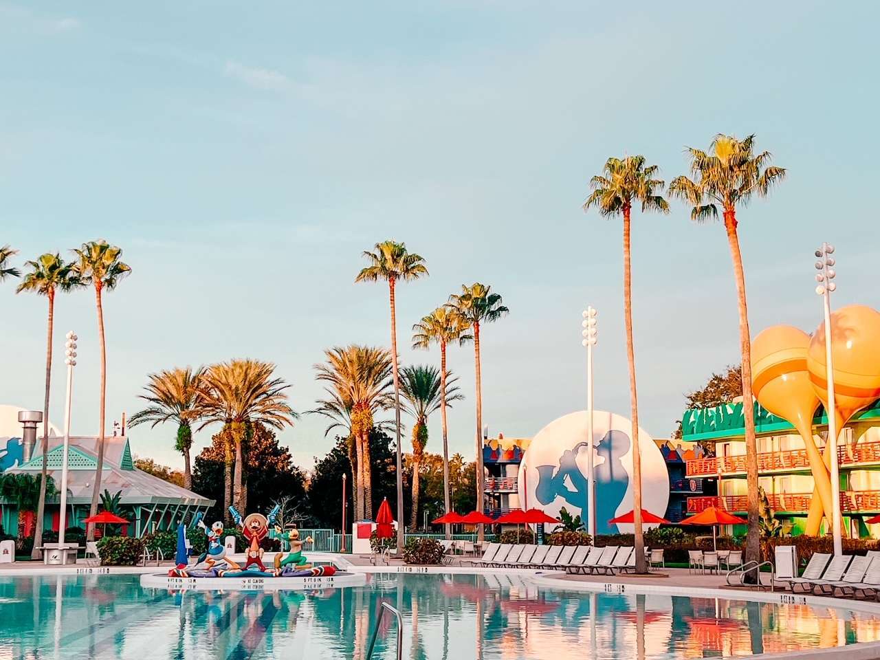 All Star Music Pool at Disney World