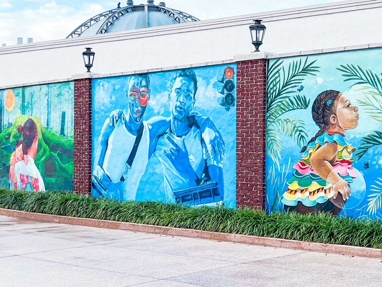 Black History Month Art Mural at Disney Springs