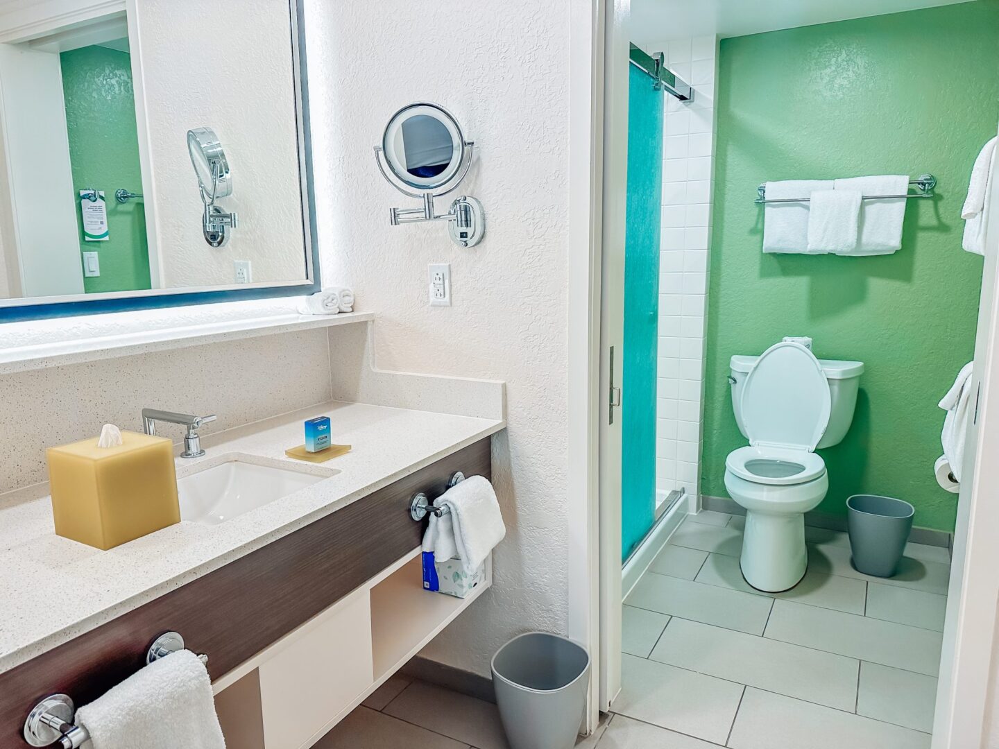 All Star Family Suite Bathrooms