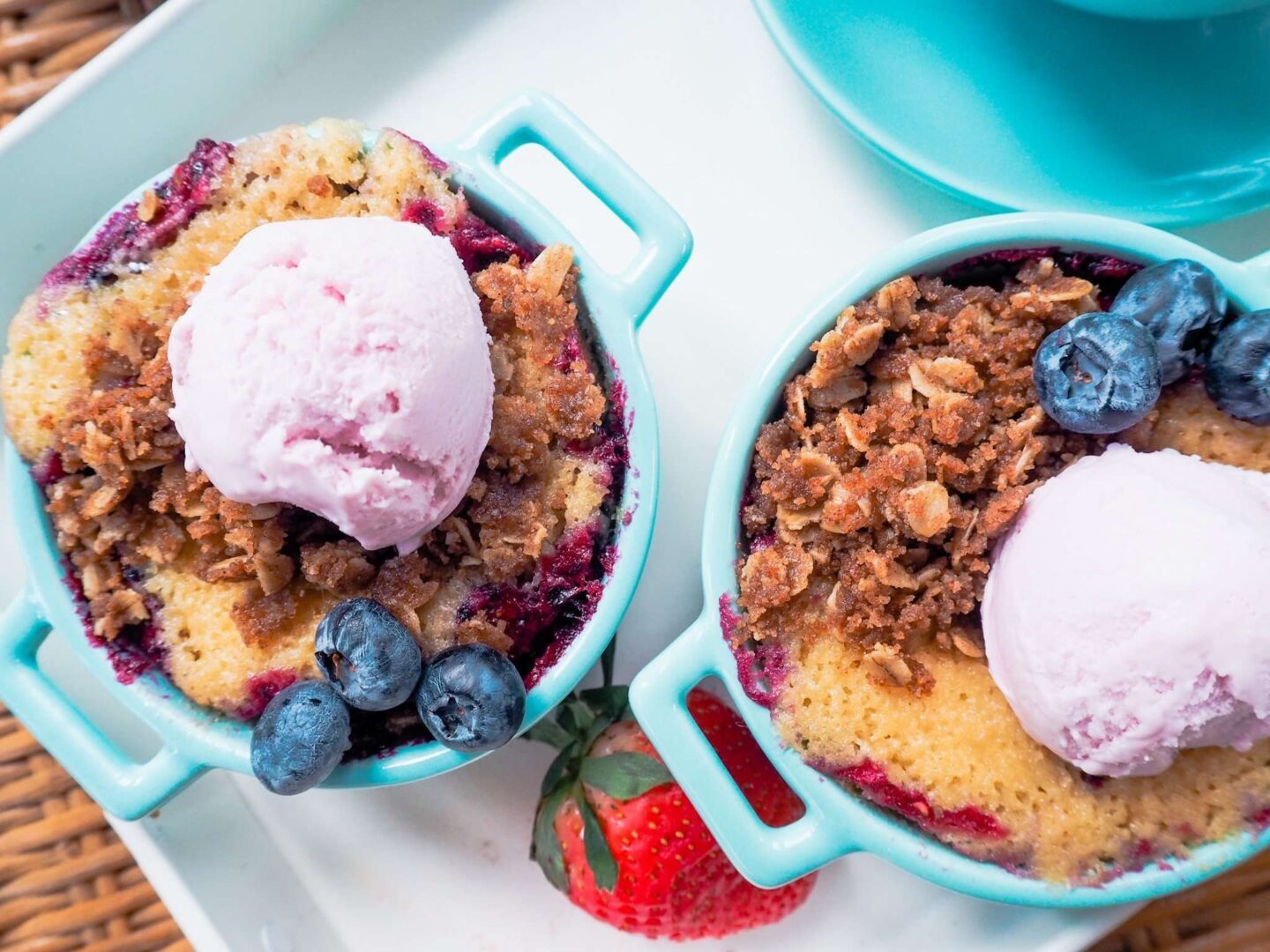 Recipe for Wild Berry Cake from Disney Flower and Garden