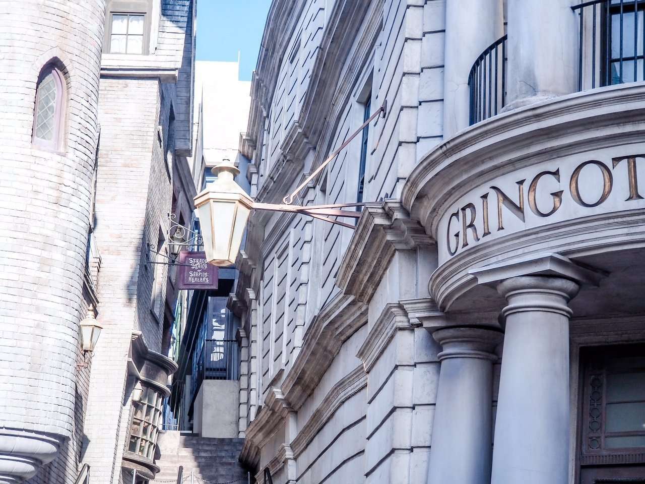 Gringotts Ride at Harry Potter Wizarding World Diagon Alley