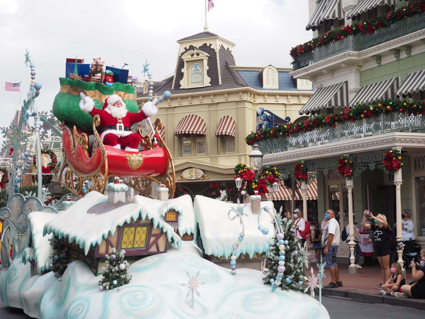 Santa Claus Parade Magic Kingdom