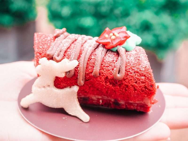 Red Velvet Cake Festival of Holidays Christmas Snacks