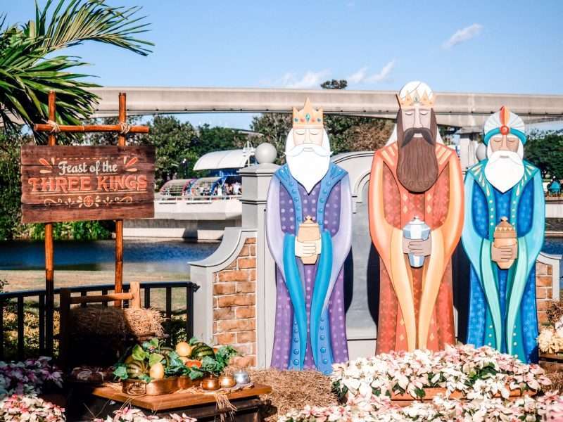 Three kings Disney World Festival of Holidays