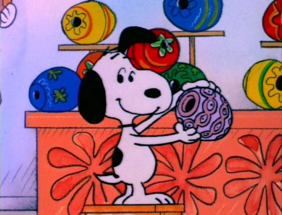 Snoopy the Easter Beagle