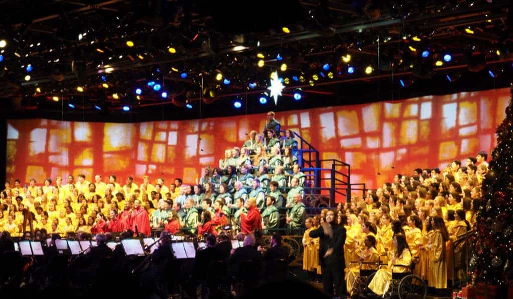 Candlelight Processional Epcot Christmas Nativity Story Disney