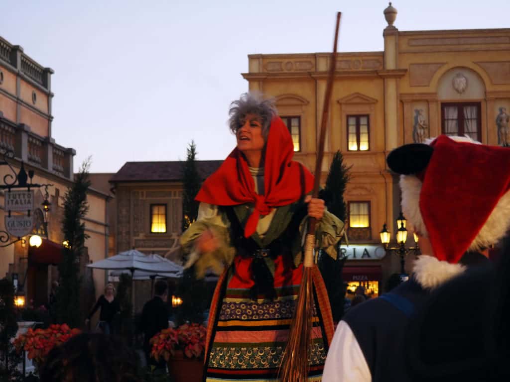 La Befana in Italy Epcot Disney World Christmas
