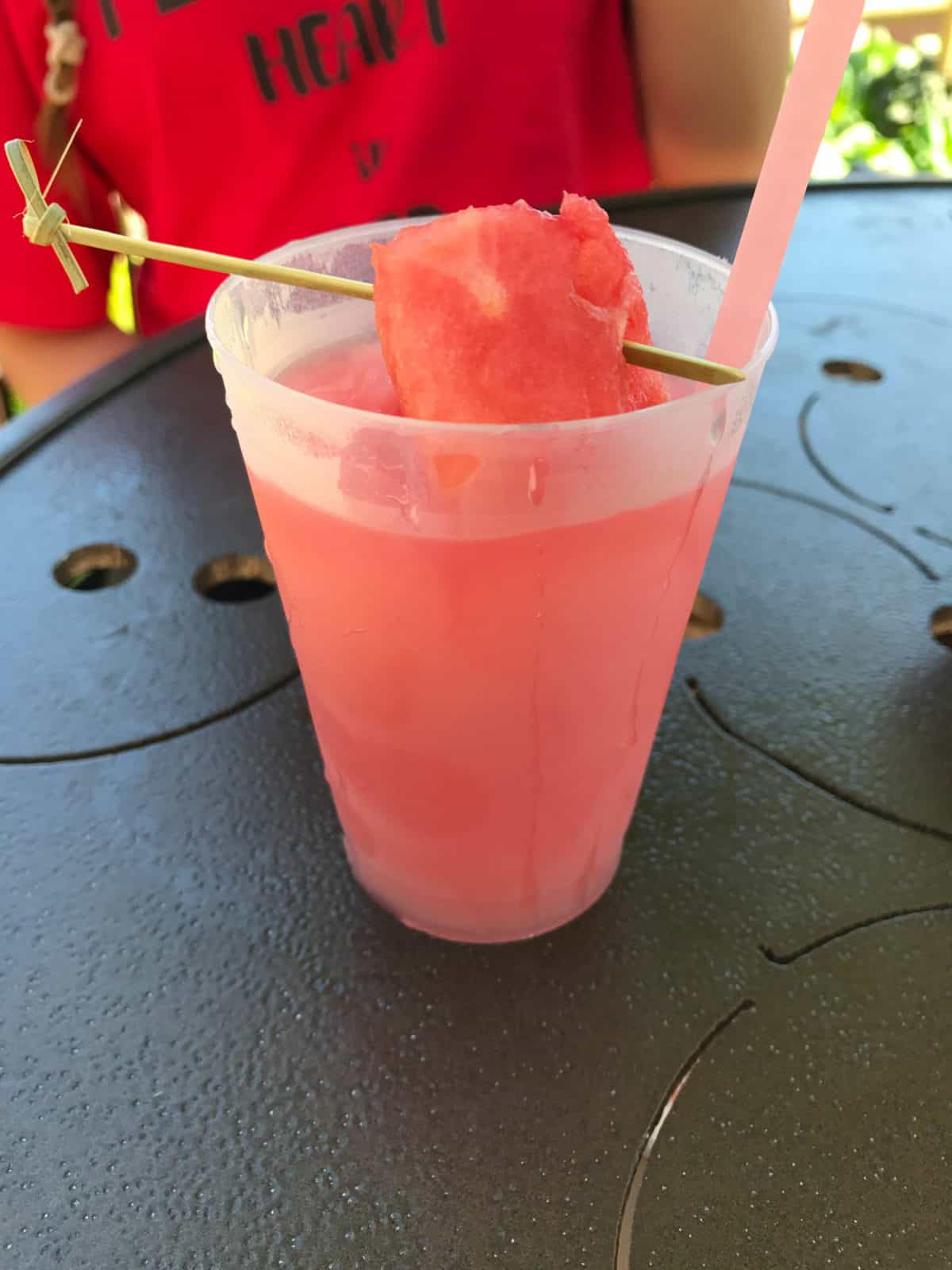 Watermelon Slush Flower and Garden Festival Drink