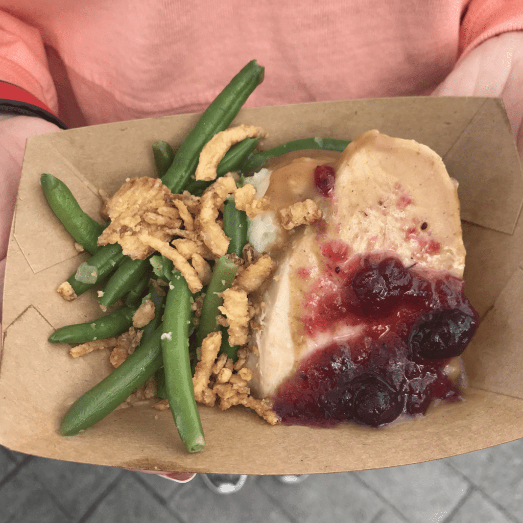 Thanksgiving Dinner at Festival of Holidays Food