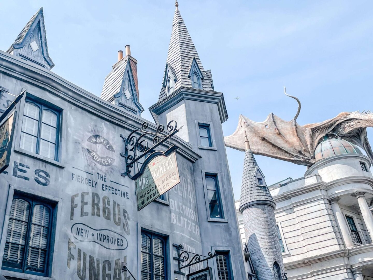 Dragon at Wizarding World Harry Potter